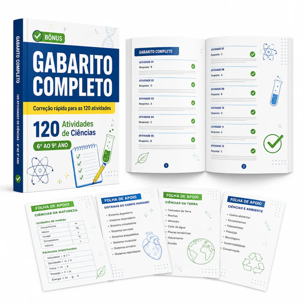 Gabarito Completo em Tudo